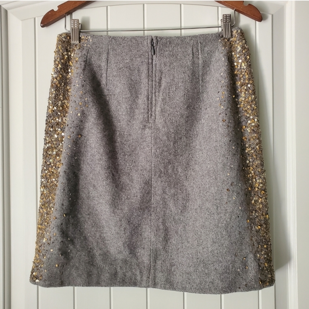 Anthropologie MOULINETTE SOEURS wool pencil skirt - Picture 6 of 10